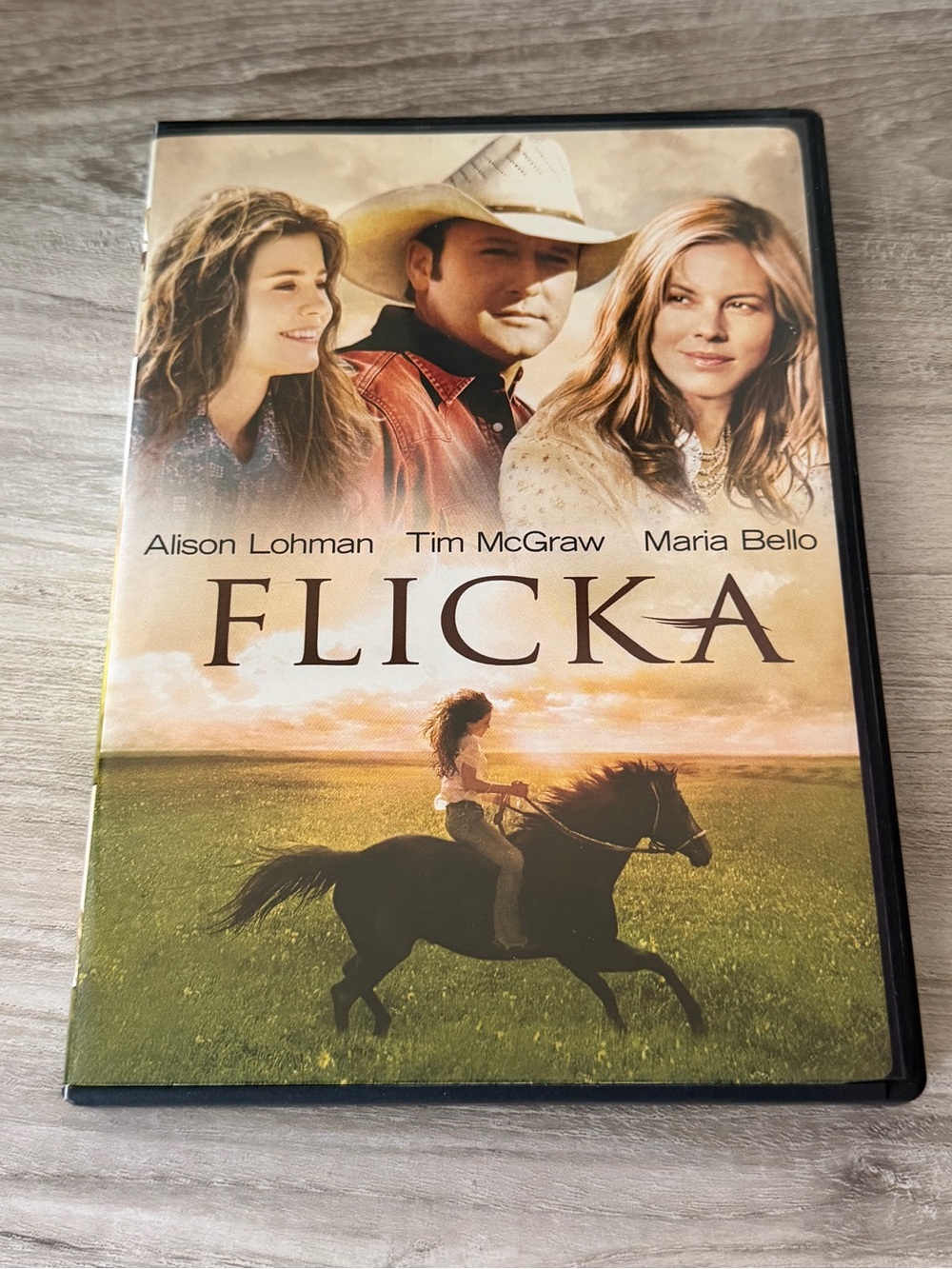 Flicka Tim McGraw Movie DVD
